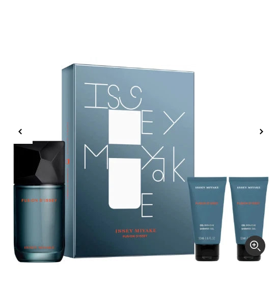 Issey Miyake Fusion D'Issey Edt 100Ml Gift Set (Brand New Sealed)