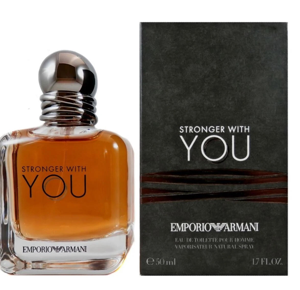 Emporio Armani Stronger With You Men Edt 50Ml (Brand New Sealed)