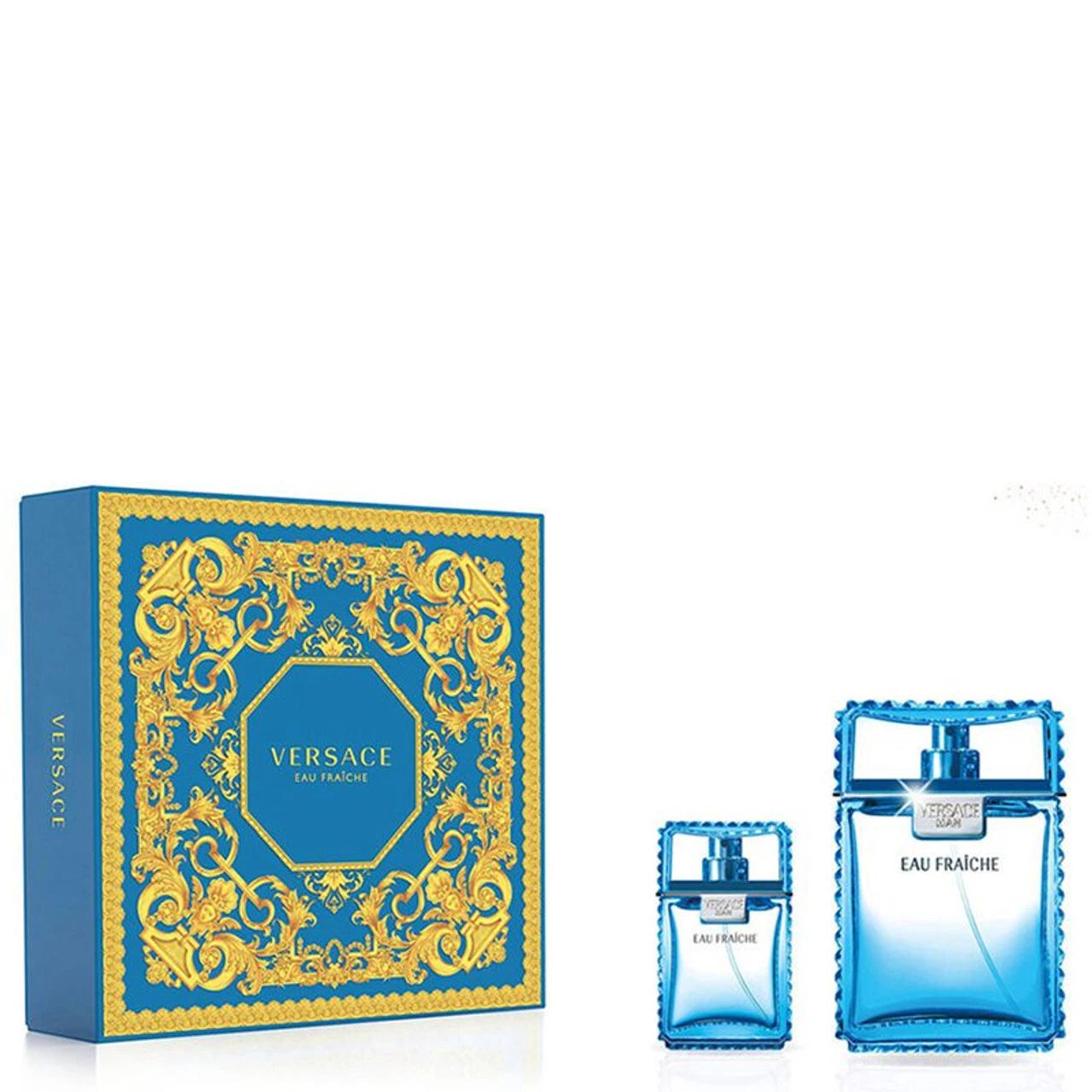 Versace Man Eau Fraiche Edt Gift Set 100Ml + 30 Ml (Brand New)