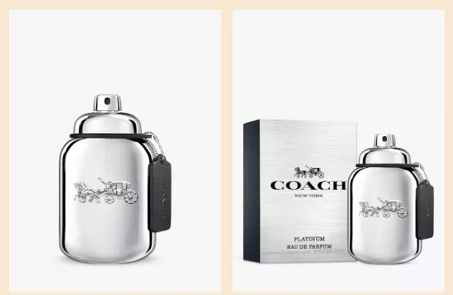 Coach Platinum For Men Eau De Parfum 60Ml Spray (Brand New Sealed)
