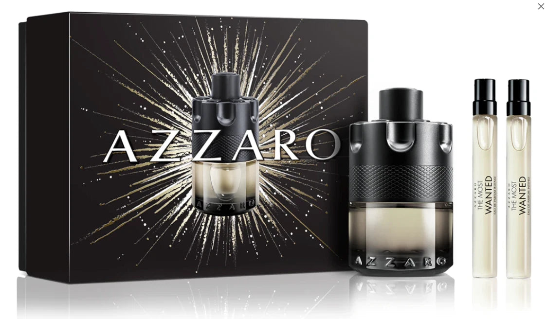 Azzaro The Most Wanted Intense Edt 100Ml + 2* 10Ml Gift Set (Brand New Sealed)