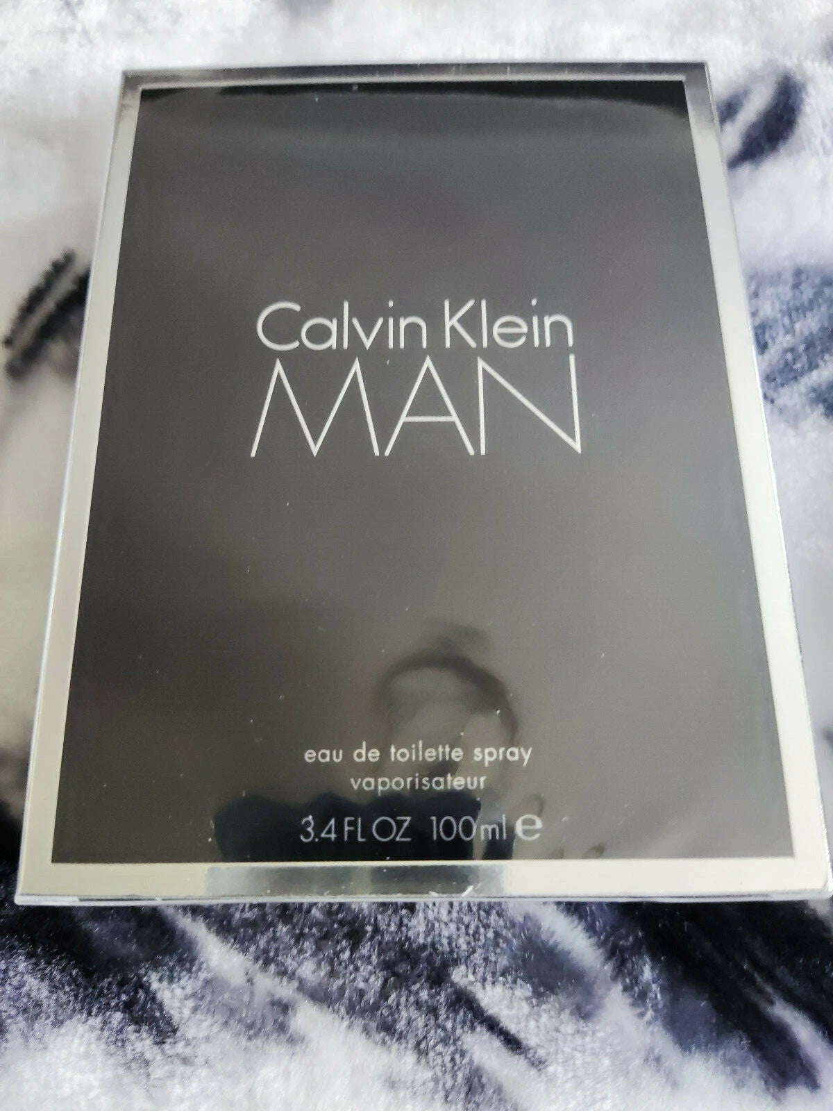 Calvin Klein Man Eau De Toilette Spray 100Ml (Brand New Genuine) Rrp £40.00