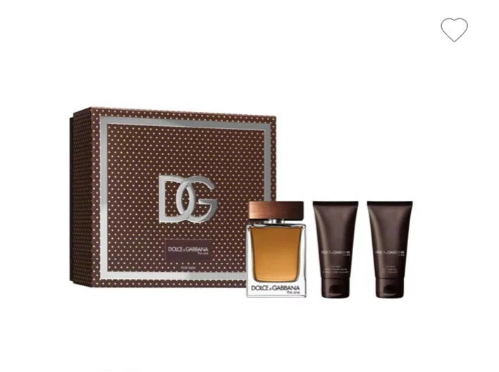 The One By D&G Edt 100Ml A/B 50Ml & S/G 50Ml Gift Set (Brand New Sealed)