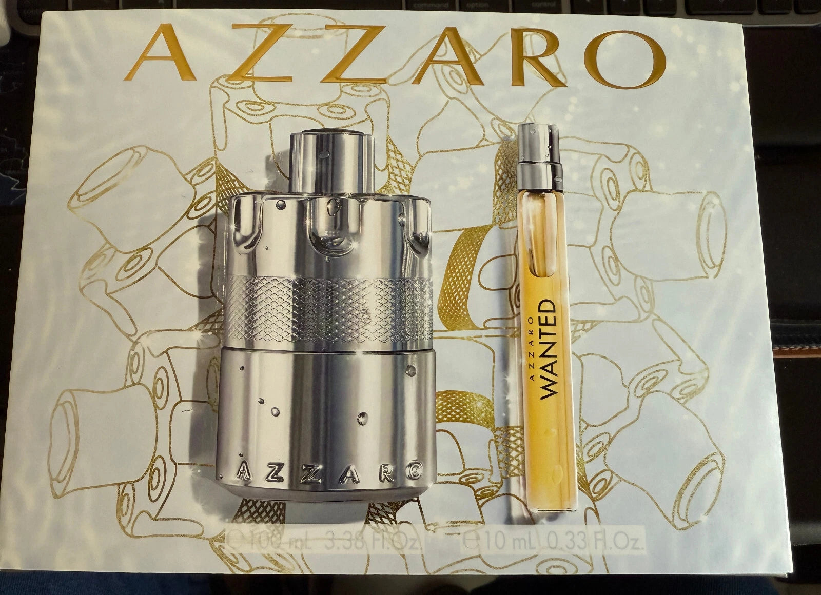 Azzaro Wanted Edp 100Ml + 10Ml Gift Set (Brand New Sealed)