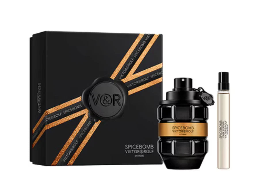 Viktor & Rolf Spicebomb Extreme 90Ml Edp + 10Ml Edt Gift Set (Brand New Sealed)