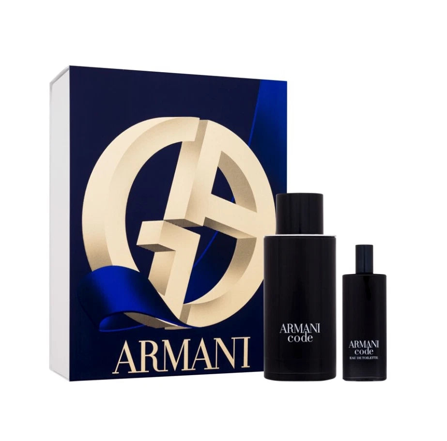 Giorgio Armani Code Edt 125Ml + 15Ml Gift Set (Brand New Sealed)