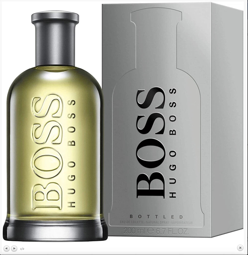 Hugo Boss Boss Bottled Edt Men 200 Ml (Brand New Sealed)