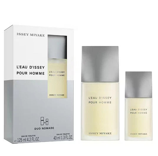 Issey Miyake L'Eau D'Issey Pour Homme Edt 125Ml + 40Ml Gift Set (New Sealed)
