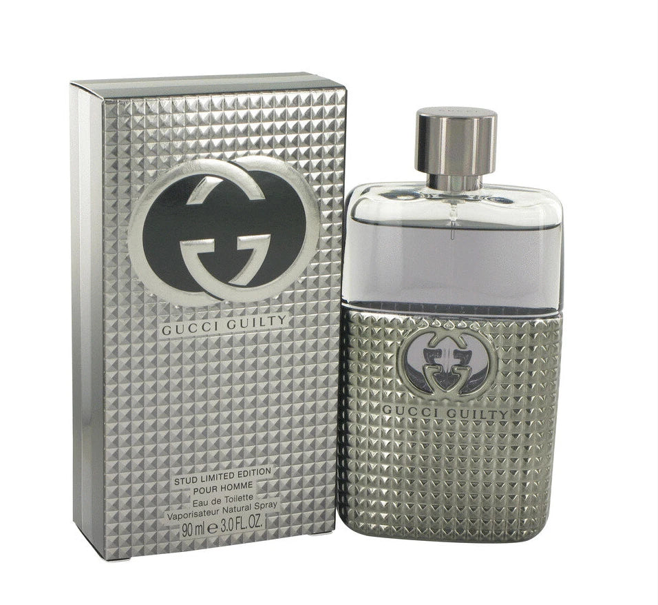 Gucci Guilty Stud By Gucci Eau De Toilette Spray 90Ml (Brand New Sealed)