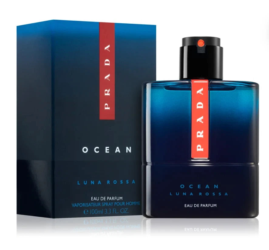 Prada Luna Rossa Ocean Edp Spray For Men 100Ml (Brand New Sealed)