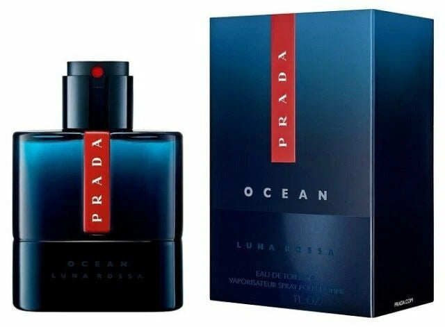 Prada Luna Rossa Ocean Edt 100Ml (Brand New Sealed)