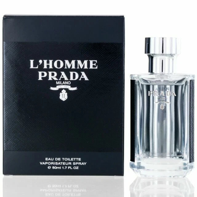 Prada L'Homme Eau De Toilette For Men 150Ml (Brand New Sealed)