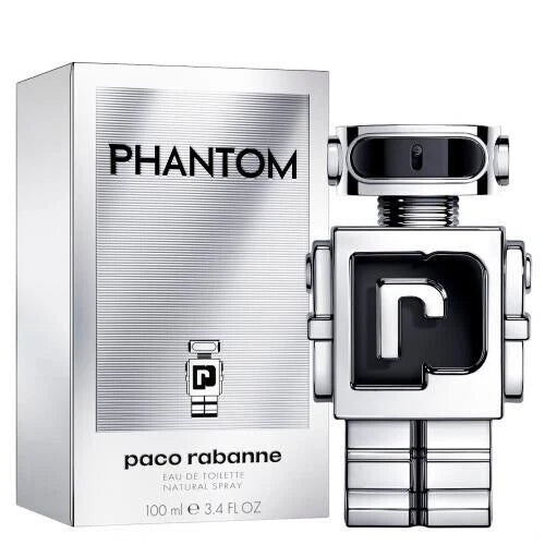 Paco Rabanne Phantom For Men Edt 100Ml (Brand New Sealed)