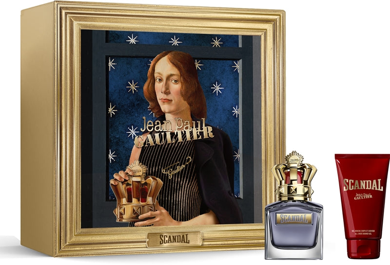 JEAN PAUL GAULTIER SCANDAL EDT 750ML GIFT SET
